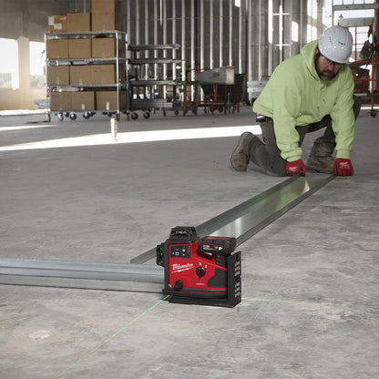 Milwaukee M12A3PLO-0C 12V M12 Green Auto Alignment 360° 3 Plane Laser Body Only & Case 4933499001